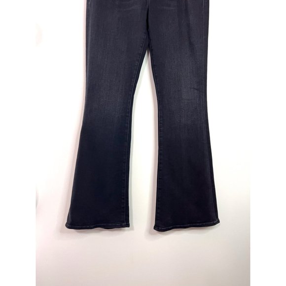 NEW MOTHER Black The Weekender in Deep End Wash Flare Size 29 - Picture 9 of 11